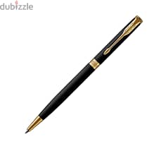 Parker sonnet slim pen - Gold Matte black 1