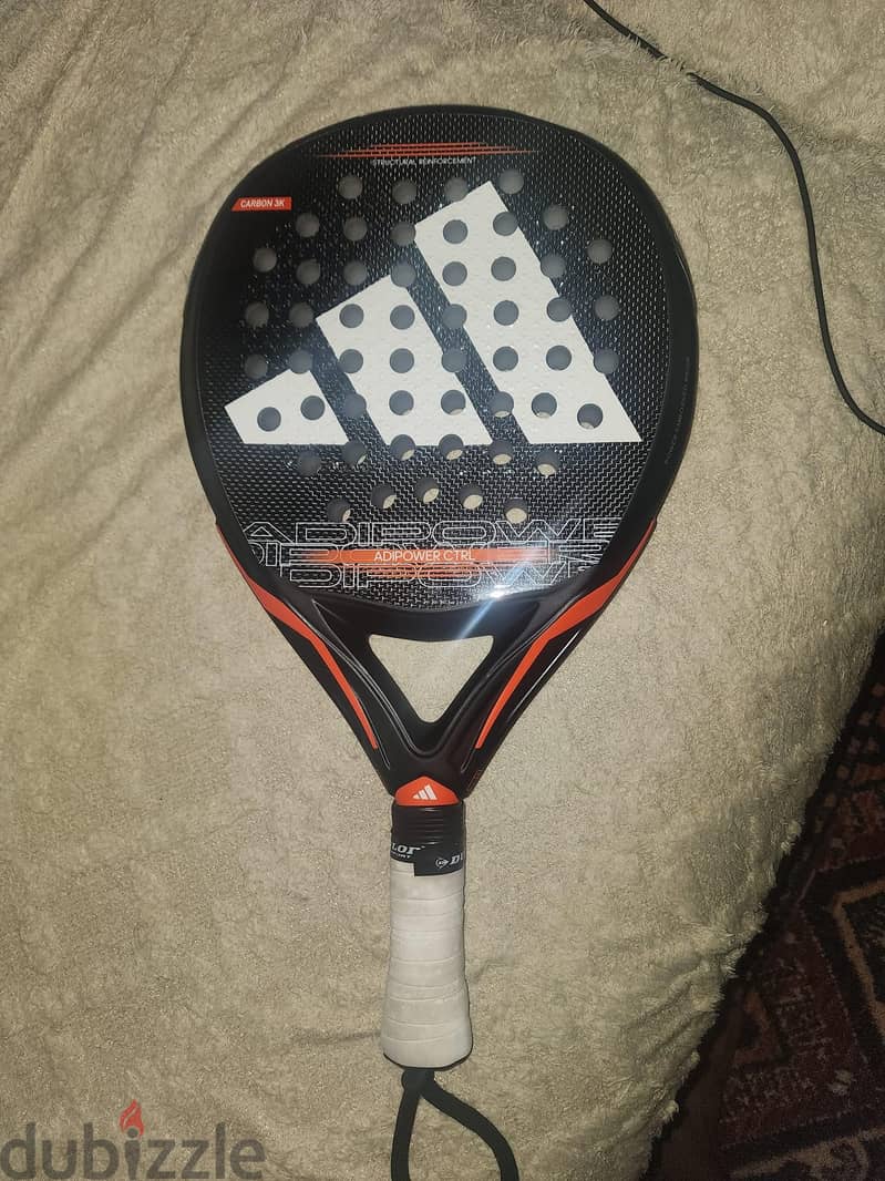 Adipower Padel Racket as new 1