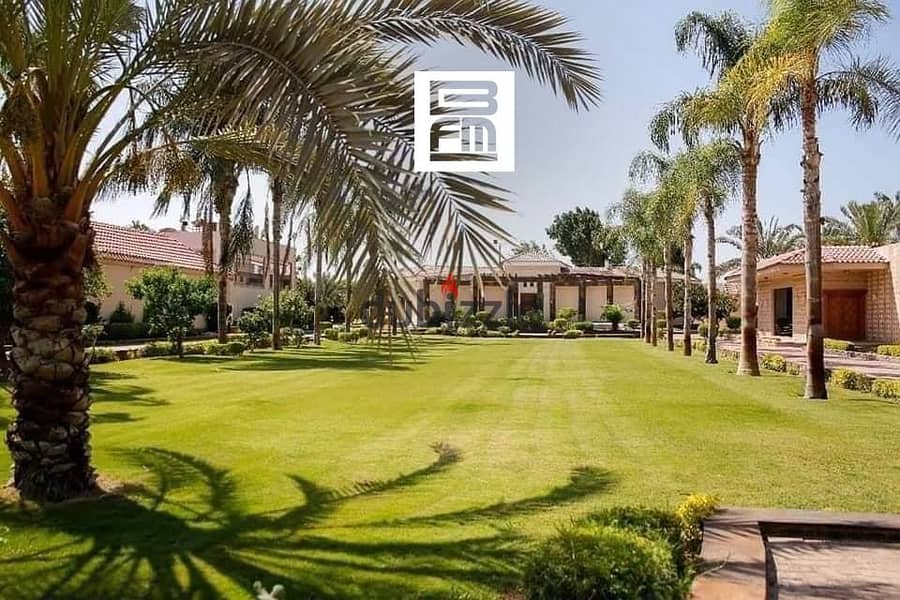 فيلا مفروشة في كمبوند بالم هيلز PK1 فيلا للإيجار في كمبوند مميز مفروشة بالكامل بالتكييفات Villa for rent in PK1 Palm Hills Katameya New Cairo 0