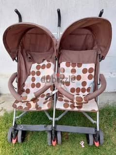 Twins stroller 0