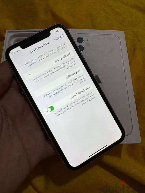 آيفون 11 عادي 128 بطاريه 90 وتر بروف متفتحش 3