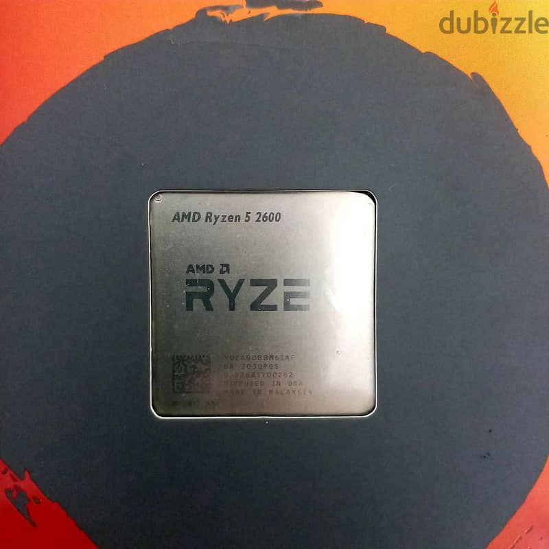 بروسيسور Ryzen 5 2600 بوكس ضمان محلي 1