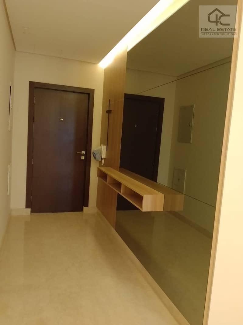 Ready to move Apartment 168 m Fully finished with furniture prime location for sale in Lake View Compound including parking 14