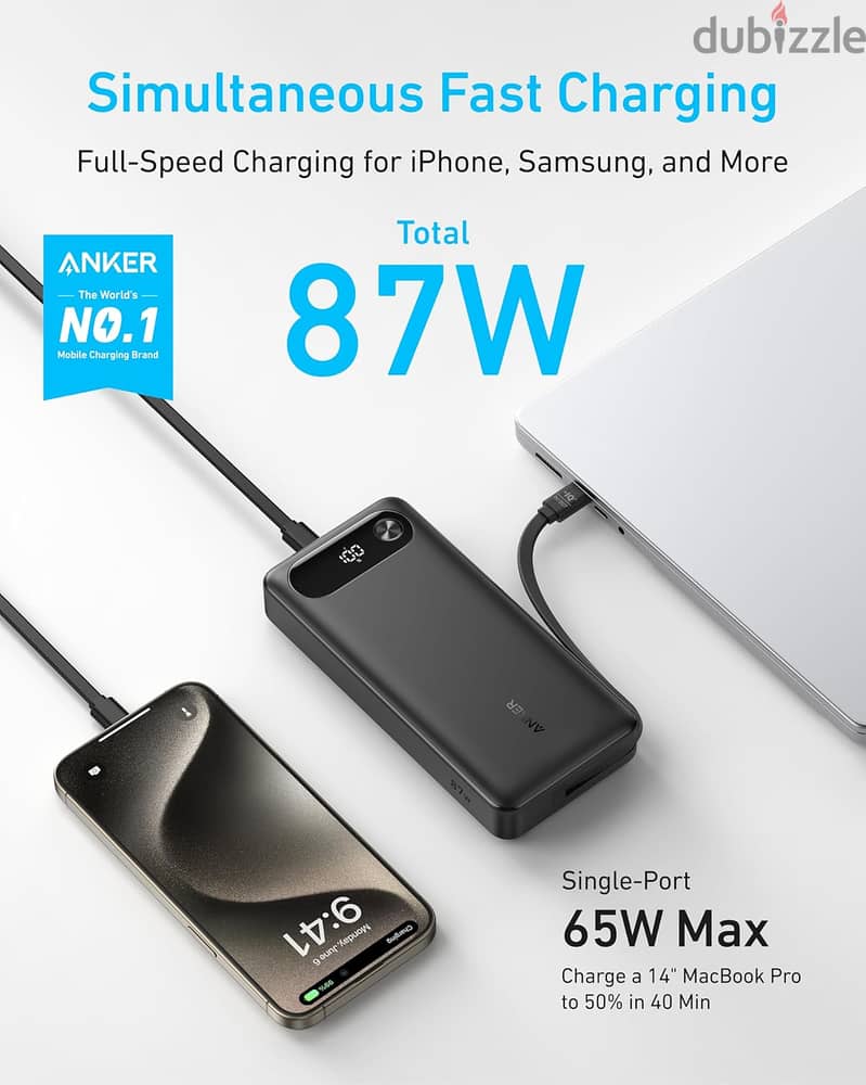 Anker 20000 mah 87w Powerbank 4