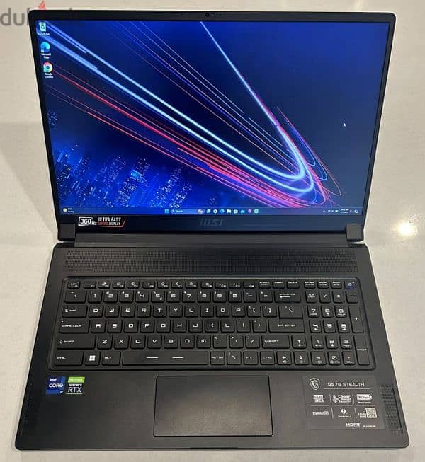 laptop msi i9 11Gen with RTX 3070 slim with box 2