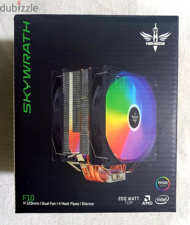 كولر RGB تقدر تشغله علي جميع اجيال انتل ورايزن 1