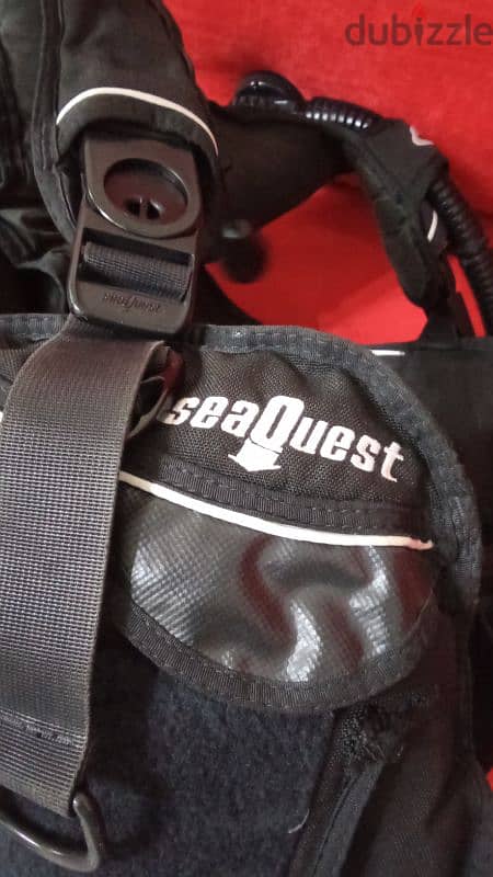 چاكيت غوص سي كويست. diving jacket bcd seaquest 3