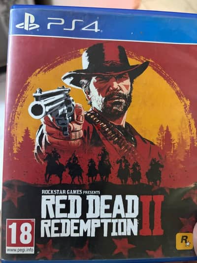 red dead redemption 2 بحاله ممتازه