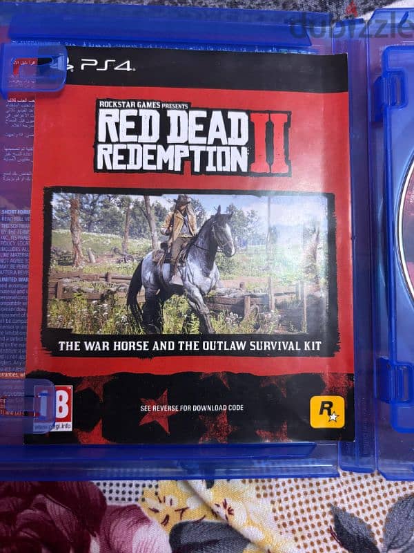 red dead redemption 2 بحاله ممتازه 1