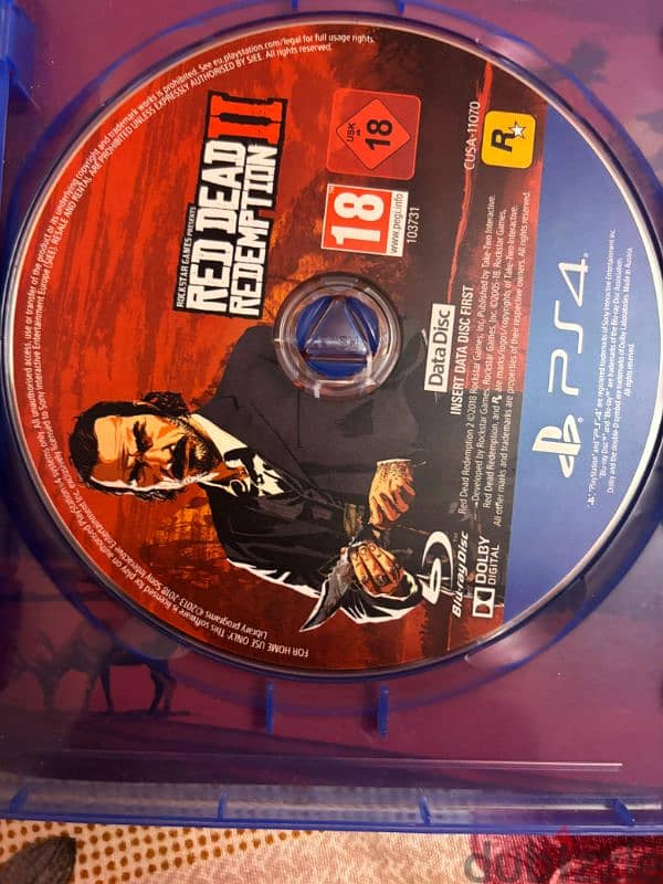 red dead redemption 2 بحاله ممتازه 3