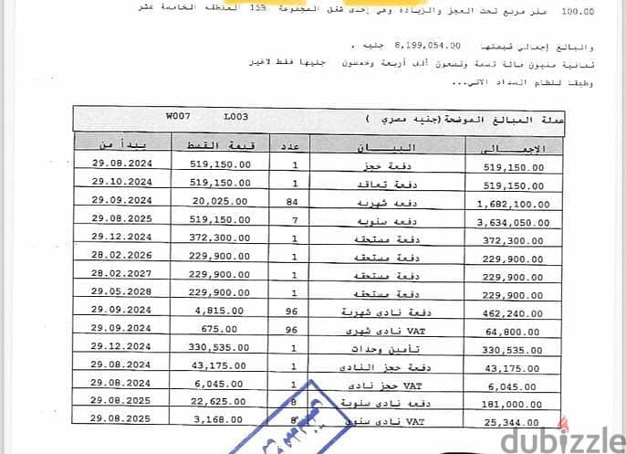 شقة للبيع في مدينتي استلام فوري بأقل مقدم B15 4