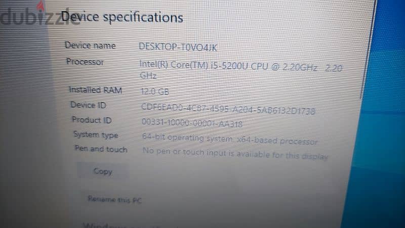 لاب G5080 لينوفو i5 6