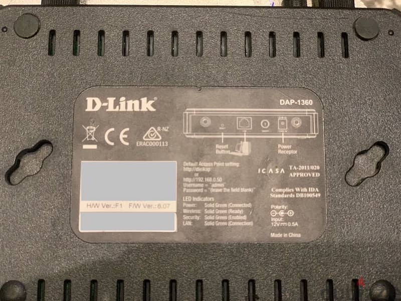 اكسيس بوينت وربيتر D-LINK DAP-1360 2