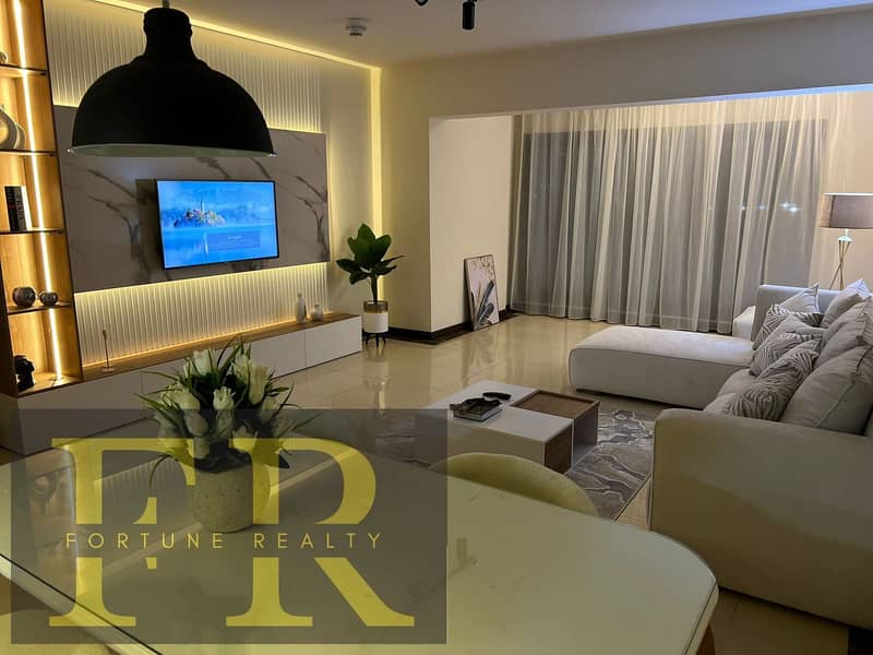 Furnished panorama duplex 220 m for rent in Porto new Cairo - Fifth Settlement 2