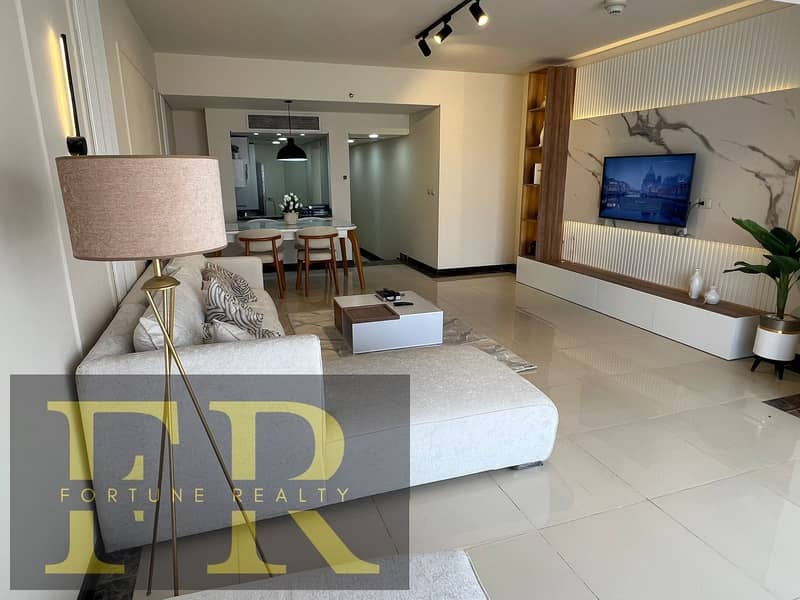 Furnished panorama duplex 220 m for rent in Porto new Cairo - Fifth Settlement 7