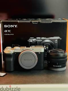 Sony camera a7C with lenses 0