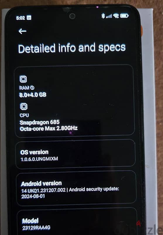 Xiaomi Redmi note 13 2024 حالة نادرة 1