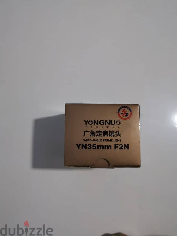 عدسة yongnuo 35mm lens for nikon 9