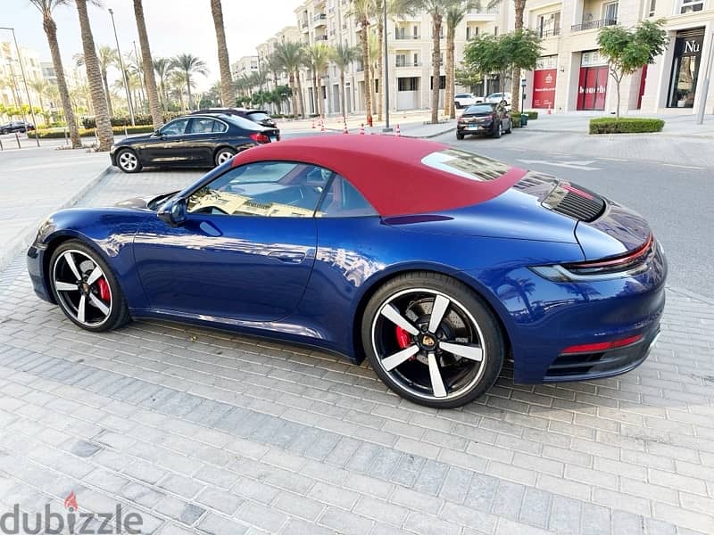 Porsche 911 carrera S convertible 6