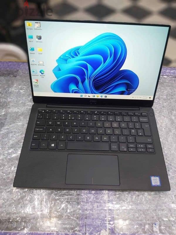 Laptop dell xps 13 9370 i7 8th gen frameless super ultra slim 8