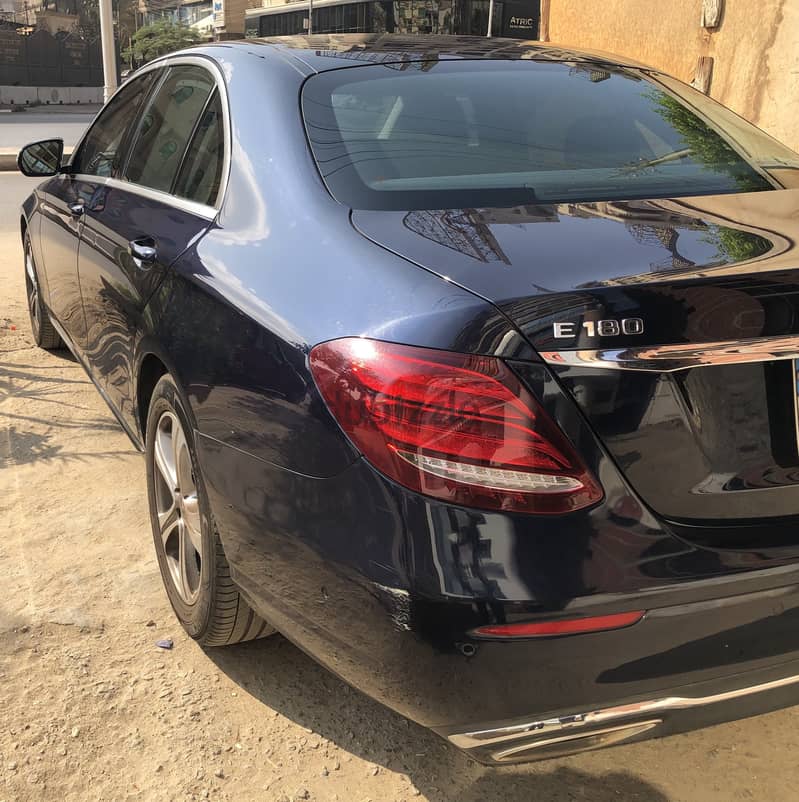 Mercedes-Benz E180 2017 Avantgarde Very good condition مرسيدس ٢٠١٧ 5