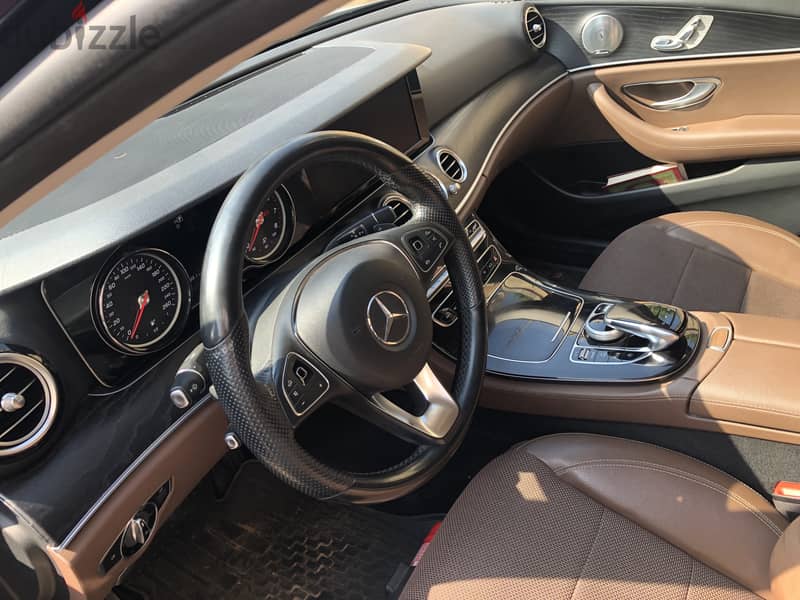 Mercedes-Benz E180 2017 Avantgarde Very good condition مرسيدس ٢٠١٧ 9