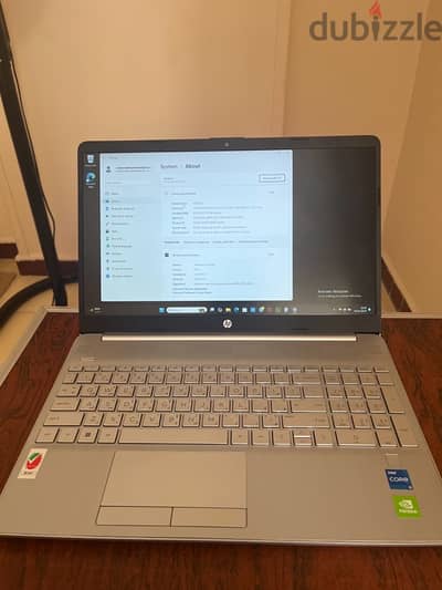 HP laptop, 11th Gen, core i5, 8GB RAM