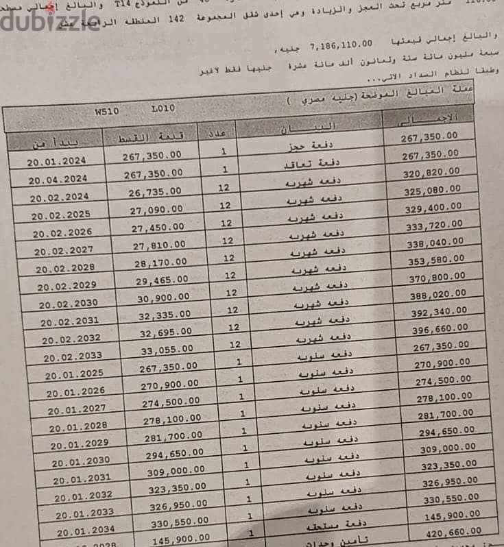 شقه116م للبيع في مدينتي مقدم واقساط فى B14 فيو جاردن و مجرى السيل 1