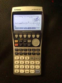 Casio fx-9860gii SD (graphing calculator) 0