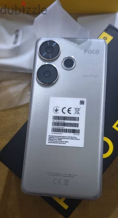 poco f6 5g 512/12 بحاله ممتازه