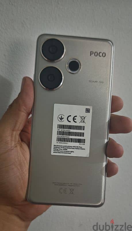 poco f6 5g 512/12 بحاله ممتازه 1