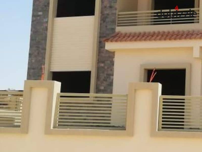 Twin house for sale in Sheikh Zayed, Ninth District, semi-finished, very close to waslet Dahshur 2