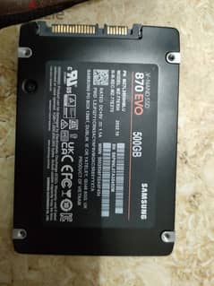 Internal hard drive 500GB samsung 0