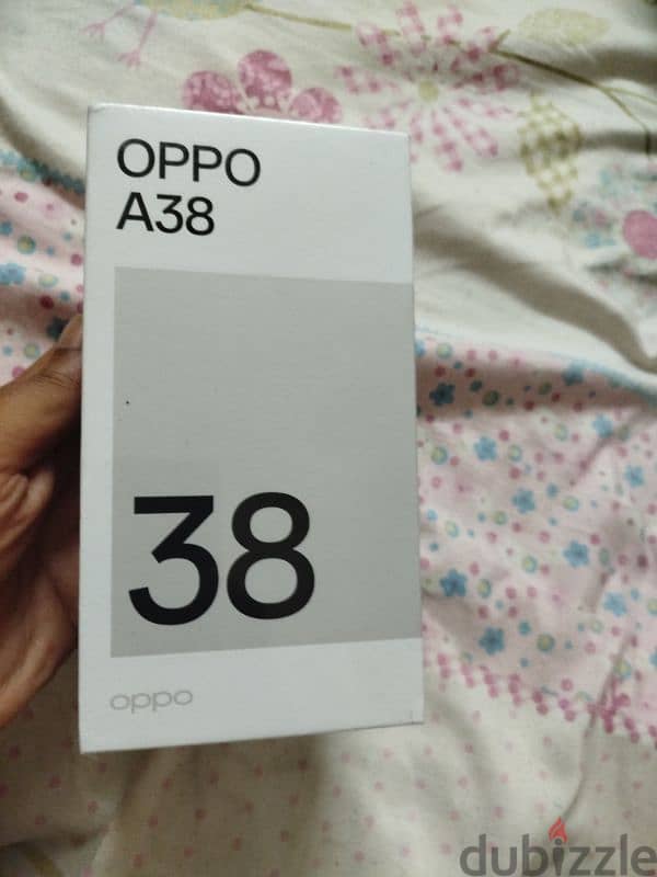 oppo A38 لسه بعلبته باستيكر الشركه 1