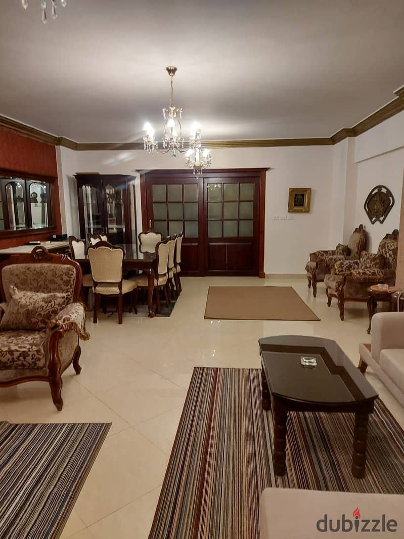 Ground Floor Apartment With A Garden Fully Furnished For Rent 171+70 Sqm In Al Rehab City Phase 8 4