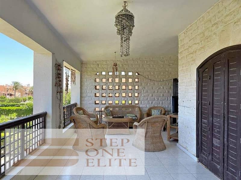 3-bedroom chalet for sale, fully finished ((with the lowest down payment)) on Zaafarana Road 7