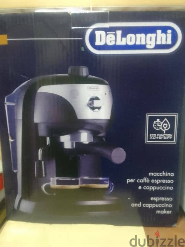 Delonghi Espresso Machine - ماكينة قھوة اسبرسو و كابوتشينو 0