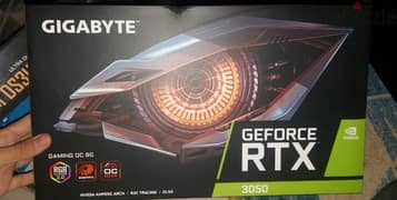 كرت شاشة rtx 3050 8gb 3 fans 0