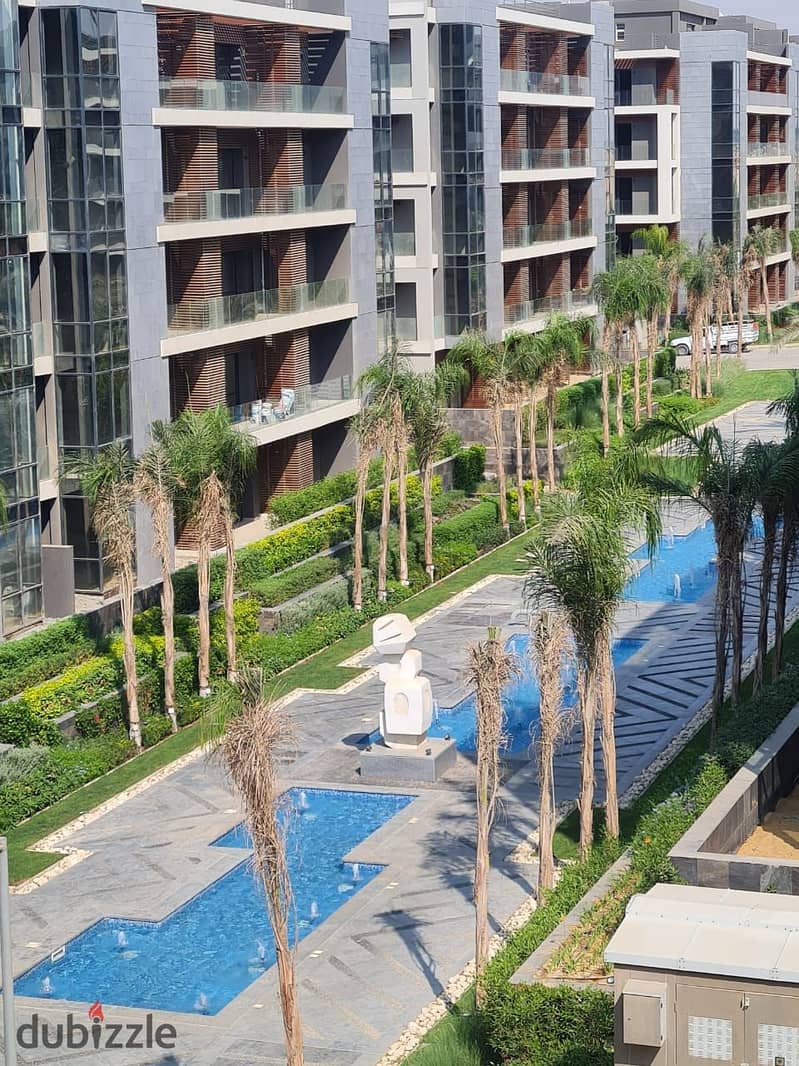 amazing brand new apartment with pool view for rent in el patio oro compound lavista new cairo - beside new capital city 1