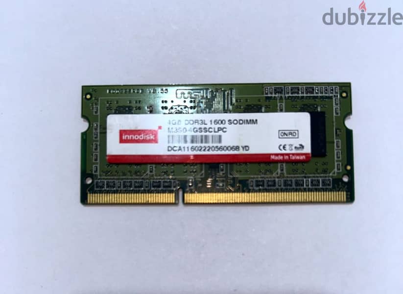 رام 4 جيجا ddr3 للاب توب 1