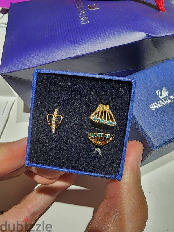 Swarovski set (2 rings), Original New with documents 2