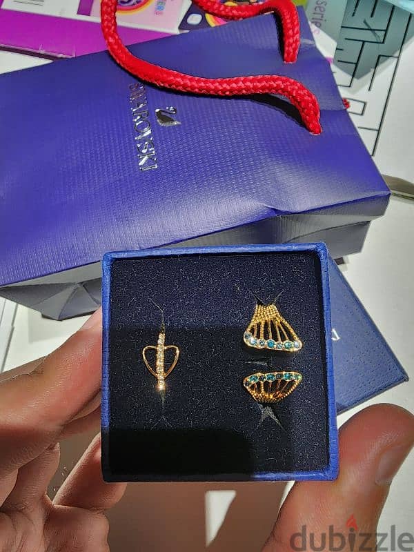 Swarovski set (2 rings), Original New with documents 4