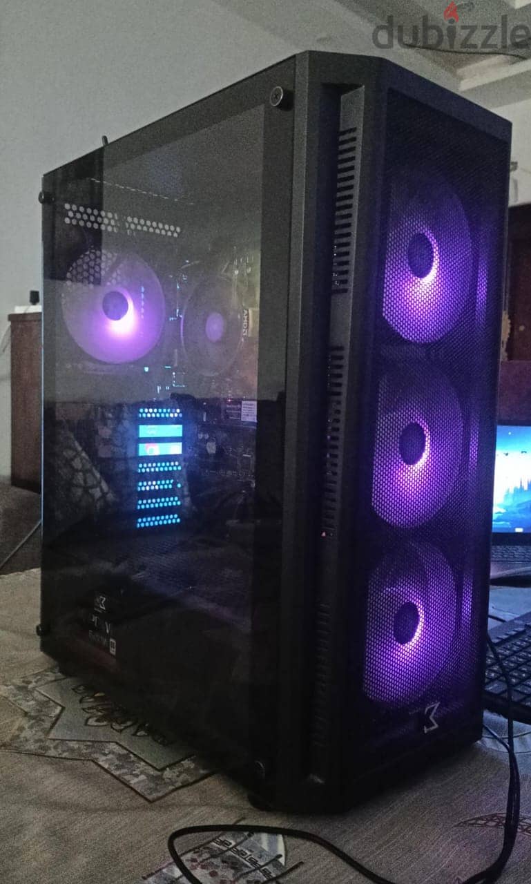 Xigmatek X tower case 4 rgb fan pc 1