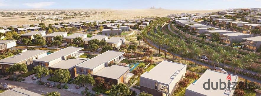 تاون هاوس للبيع بالتقسيط في قلب 6 اكتوبر بالتقسيط  سوان ليك ويست swan lake west 4