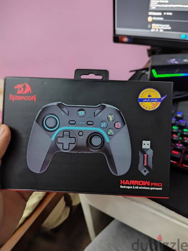 controller redragon harrow g808 pro 3