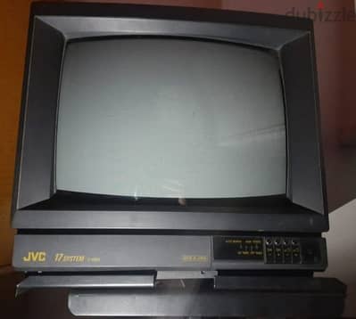 تليفزيون 14 بوصة- JVC ياباني+حامل حائط.