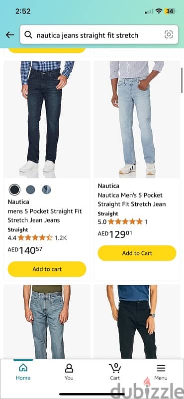 جينز nautica استيراد من الإمارات  مقاس٣٢ 3