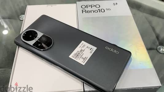 oppo reno  10 _5G 265G لسا في ضمان 8شهور والجهاز زيرو بحالته لسا