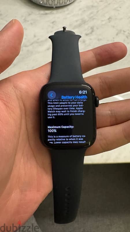 Apple Watch SE2 44mm Midnight Blue 100% battery 1