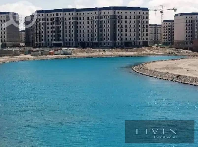 ready to move with 360,000 down payment 3 bedrooms apartment for sale in latin district , north coast , new alamain sea view & lagoon 2